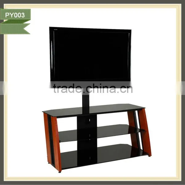 tv Cabinet Nut Tree Chinese Gong Mdf Lcd Plasma tv Stand PY003