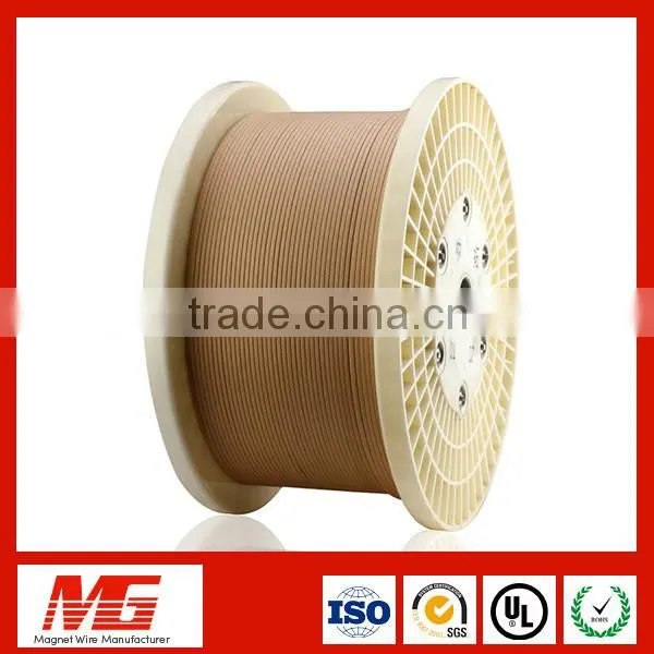 China Electrical Solid Paper Covered Aluminum Wire For Oil-Trasformer Coil Widing Quality Choice