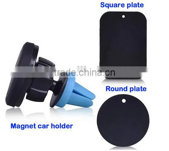Universal Air Vent Phone Holder for Smartphone Magnetic Car Air Vent Phone Holder Portable Air Vent Smartphone Mount Holder photo-5