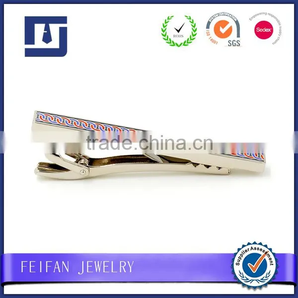 Top Grade Multicolor Tie Clips Factory Custom Logo Tie Pin photo-3