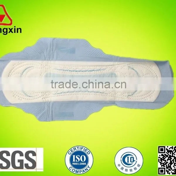 Pulp Disposable Lady Sanitary Napkins With Wings photo-3