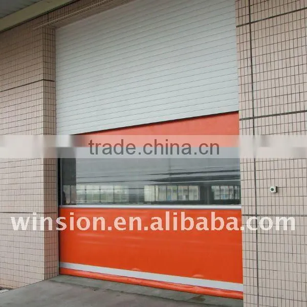 High Speed Roller Shutter Door PVC Door Rolling Shutter International Type