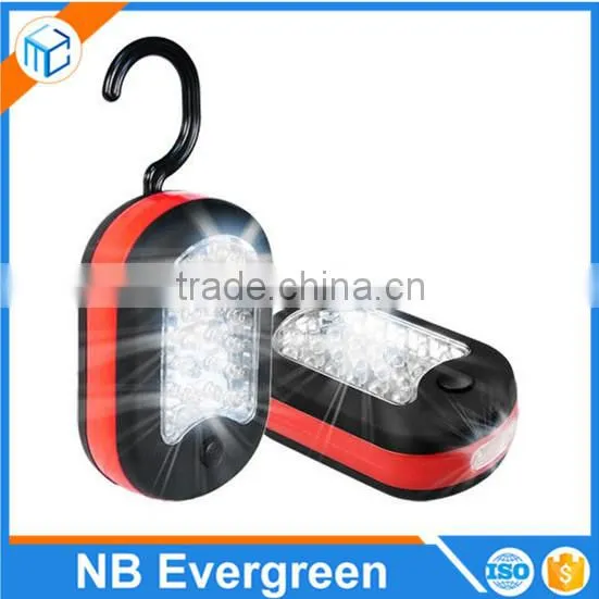 Magnetic Compact 24 LED Work Light + 3 LED Flashlight With Hook photo-3