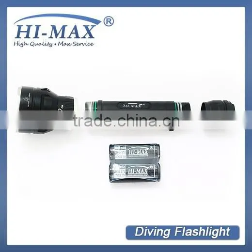 High Powerful 3*XM-L U2 3-Mode 3000 Lumes Diving Flashlight photo-3