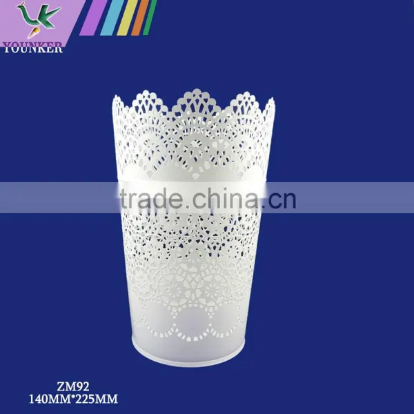Decorative Galvanized Tinplate Metal Ashtray Bucket photo-5