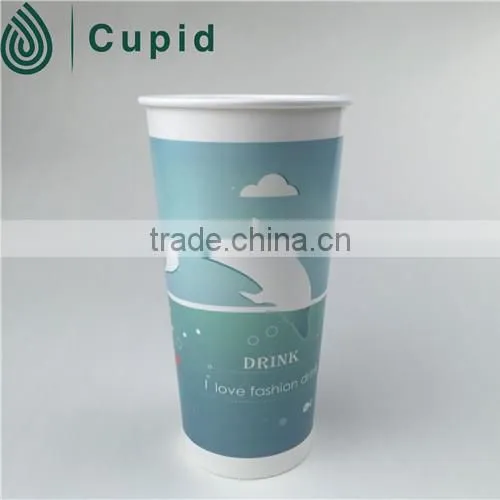 Custom Printed Disposable Ccoffee Cups Paper photo-5
