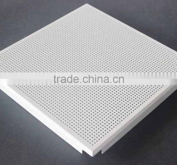 Class A2 Fireproof Aluminum Ceiling Open Frame Ceiling Perforated Clip In Ceiling photo-5