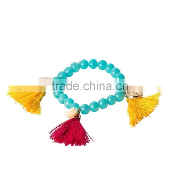 2016 Hot Wholesale Bead Bracelet New Arrival Promotion Cheap Logo Custom Charm Bracelet photo-3