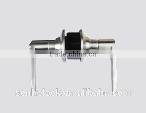 Zinc Alloy Tubular Lever Handle Door Lever Lock Set photo-5