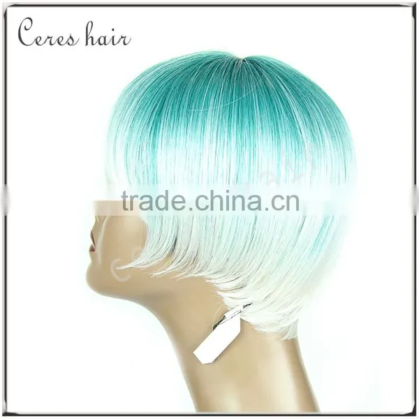 100% Heat Resistant Fiber Women's Cosplay Short Hair Wig For Women photo-5