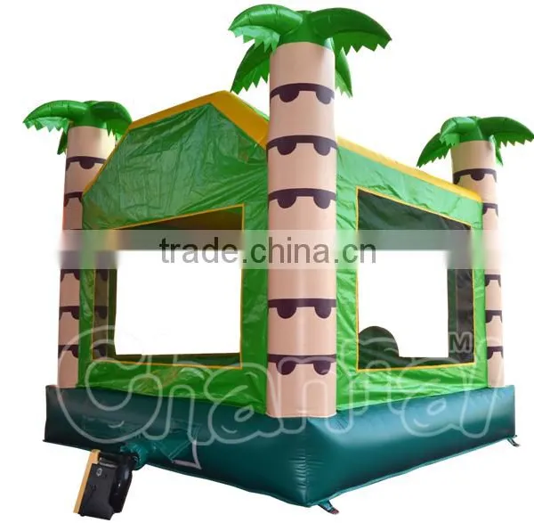 Wholesale Inflatable Palm Tree Boucer for Sale, Cheap Inflatable Jumping Bouncer for Kids Game photo-2