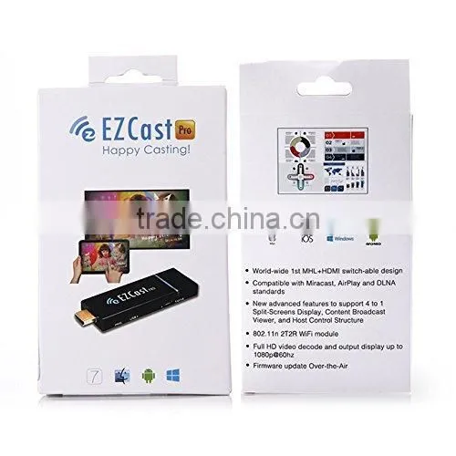 HDMI Mirror2TV EZCast Pro Dongle Miracast/Airplay/DLNA Support 4 to 1 Split S Miracast/Airplay/DLNA Support 4 to 1 Split Screens photo-6