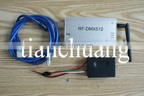 DMX 512 RGB LED Controller / Wireless DMX Controller / Programmable