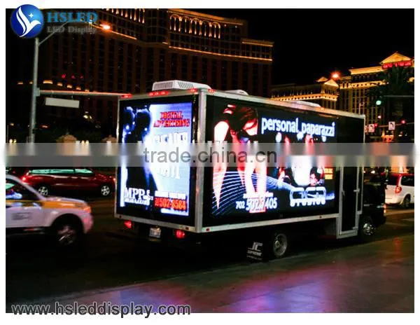 PH10 SMD Mobile Led Truck Screen for Advertising 10mm