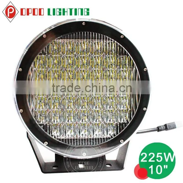 10 Inch 225w Led Round Driving Light Spot/flood Cover, Offroad 4x4 ATV Truck 225w Led Driving Light Quality Choice photo-5