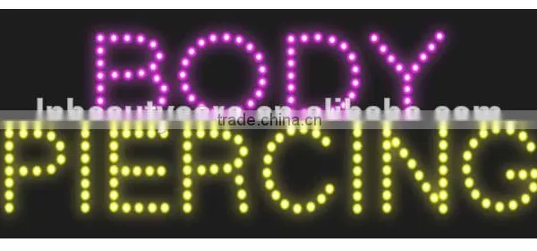 LED Sign for beauty Salon advertising sign for the beauty shops OEM is welcome