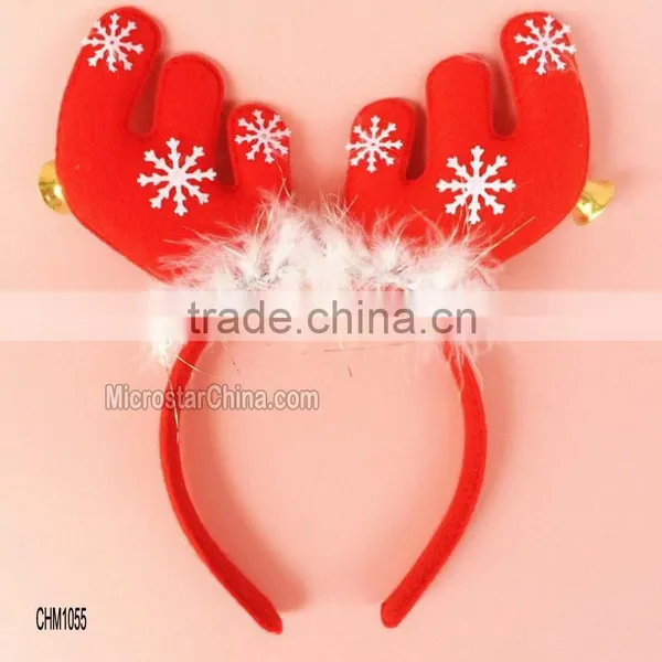 EBay Hot Sale Happy Christmas Party Photo Booth Props Decorations Light Santa Elastic Headband photo-6