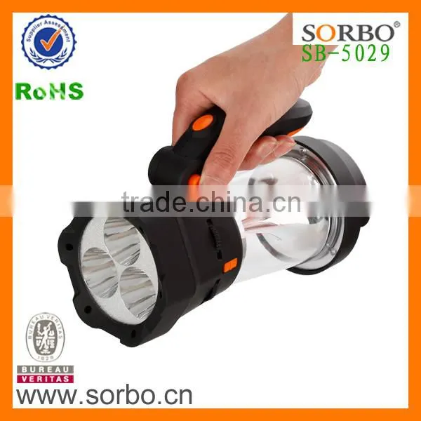 Portable Night Fishing LED Lantern With FM & AM Radio - Rechargeable Battery for Phones photo-3