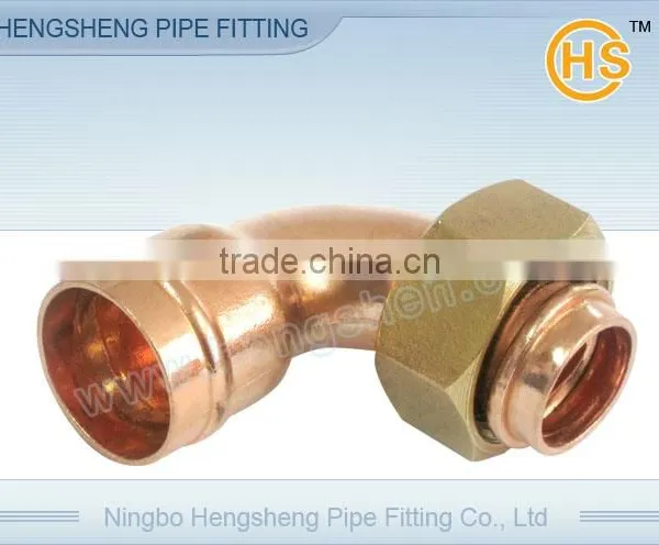 Copper Bent Tap Connector F x FI