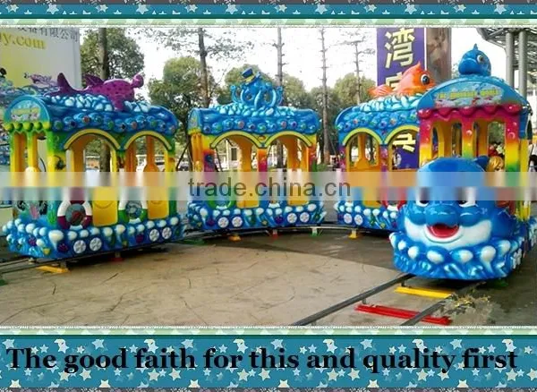 Most Attractive for Kids Elephant Train Track 14seats for Sale photo-6