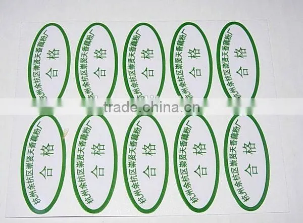 Different Paper Material Sticker Lablel Printing From China photo-5