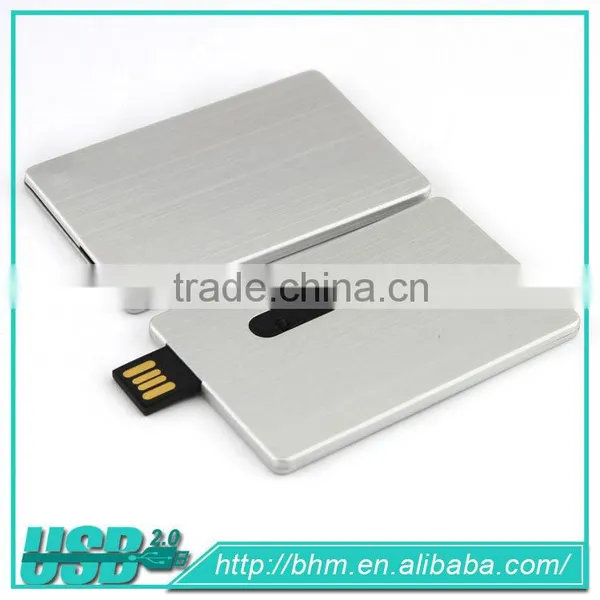 Hot Selling Customized LOGO Metal Credit Card Usb Flash Drive photo-5