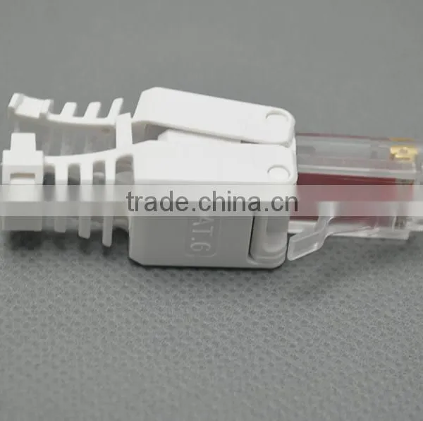 LY-KJ5-45-C6 Cat6 RJ45 Plug Toolless RJ45 Male Cable Connector Flush Mount RJ45 UTP photo-5