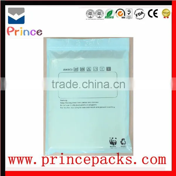Clear Customed Clothes Plastic Zip Lock Packaging Bag,bag for Clothing Store photo-6