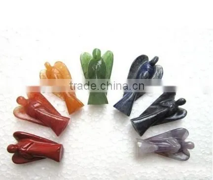 Best Quality All Colours Small Crystal Angel Carvings photo-6