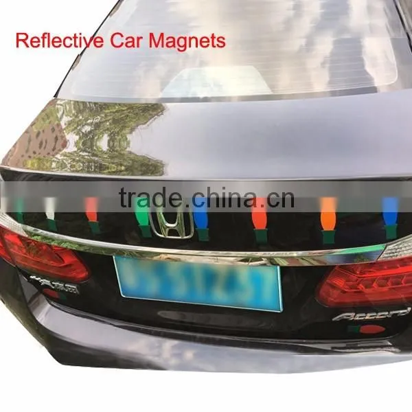 Reflective Magnetic Stickers for Car With Christmas Gift photo-4
