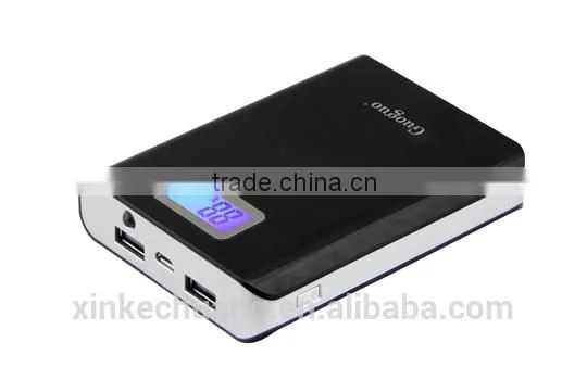 2016 High Capacity Digital Lcd Display Dual Usb Power Bank for Handphone photo-2