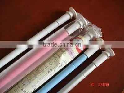 Aluminum Shower Curtain Rod Extendable Rod Telescopic Rod