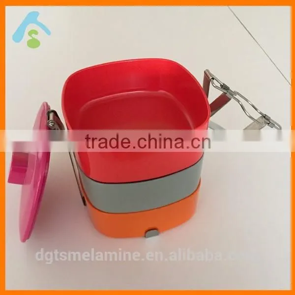 100% Melamine Eco-friendly Lunch Box ;melamine Dinnerware photo-4