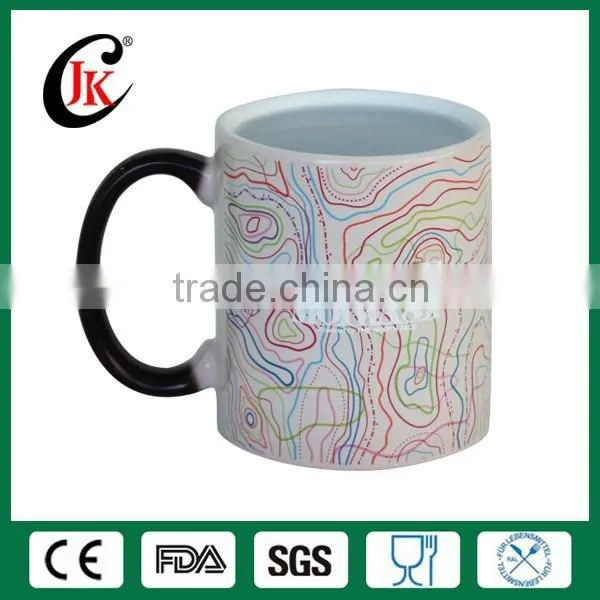 11oz Ceramic Advertising Magic Mug Hot Water Color Changing Mug photo-4