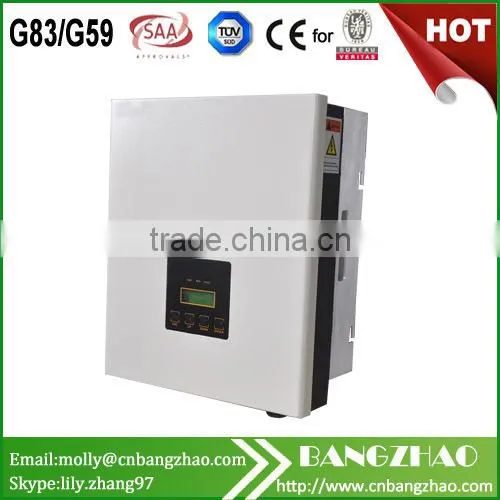 Without Transformer dc to ac 8000 Watt Grid Tie Solar System Inverter photo-2