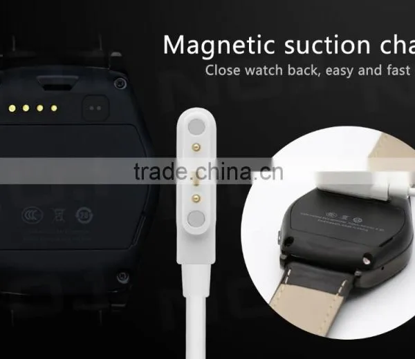 NO.1 G4 1.2 Inch Round Dial Smartwatch Phone MTK6261 IPS Screen Pedometer Sedentary Reminder Heart Rate Monitor Bluetooth 3.0 photo-2