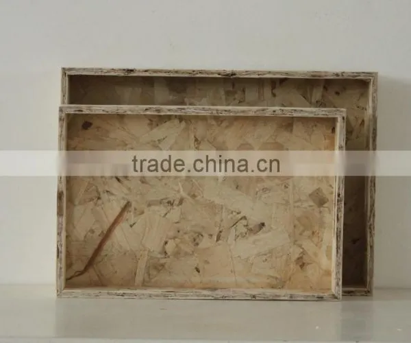 Big Old Handmade Wooden Tray photo-4