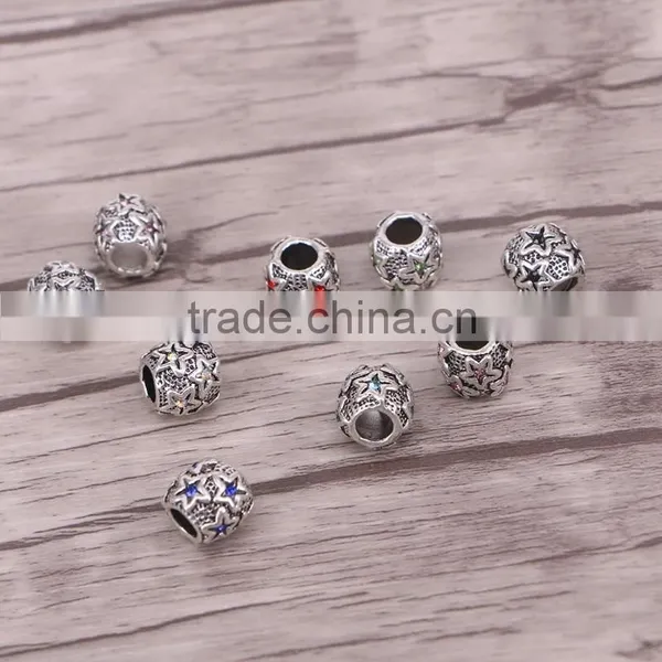 5.0mm Hole Big Hole Women Men DIY Loose Beads Fit For Bracelet Necklace Chain photo-3
