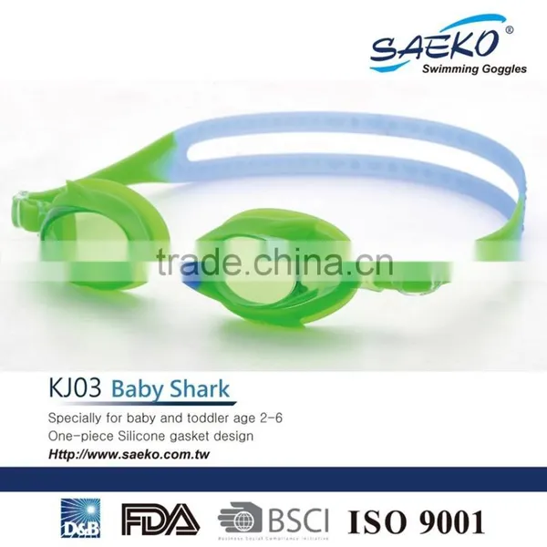 Baby Shark Design Junior/Kid/Children Comfortable Swimming Goggles photo-3