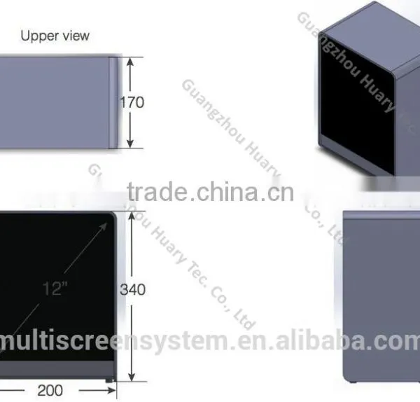 EKAA 65inch Hot Transparent Lcd Video Advertising Display photo-3