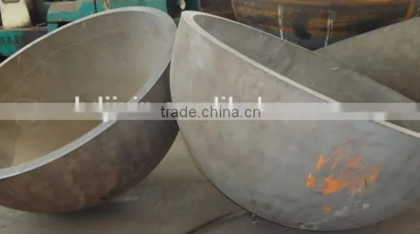 ASME Dish Head Hemispherical Tube End Caps for Fired Steam Boiler photo-3