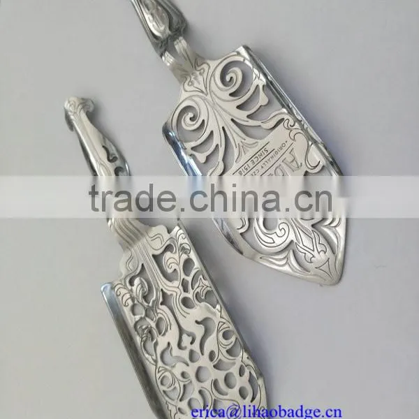 Stainless steel absinth spoon,Absinthe spoon,Metal vermuth spoons
