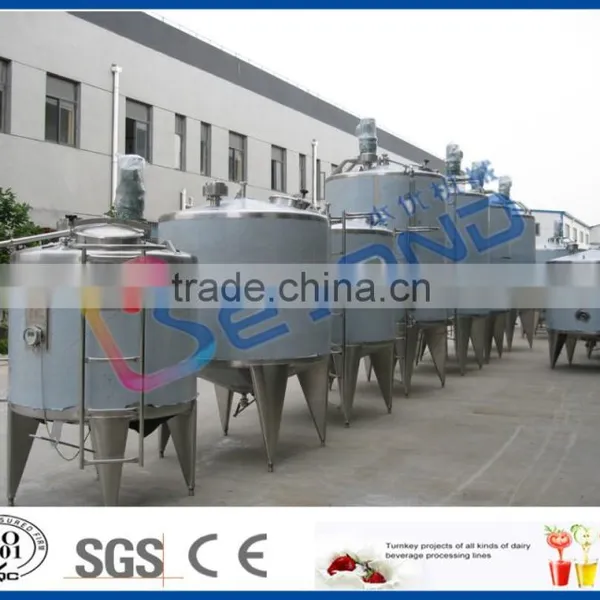 Customized Stainless Steel Milk Storage Tank photo-3
