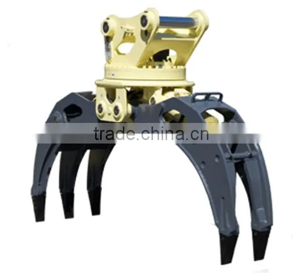 Excavator Rotary Log Grapple
