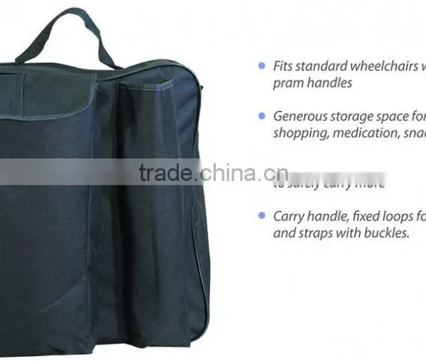 Topmedi Big Storage Soft Bag High Quality Wheelchair Bag for Outdoor photo-4