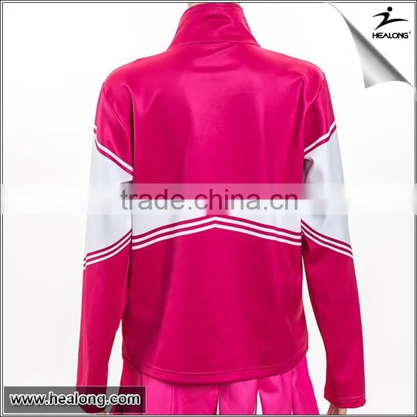 Fashion Sublimation Slim Fit Full-Zip Womens Training Top photo-2