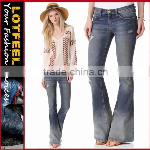 The Low Bell Flare Women Jeans (LOTX270)