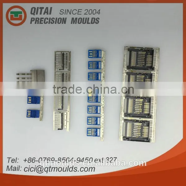 2016 High Quality Precision Connector Mold Parts/electronic Connectors