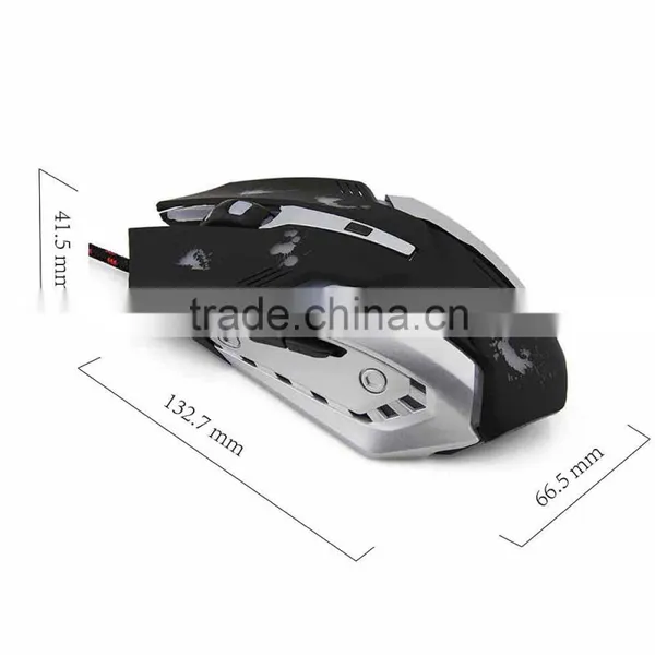 666 pc Mouse Gaming Man Play Game Mouse 2.4g photo-5