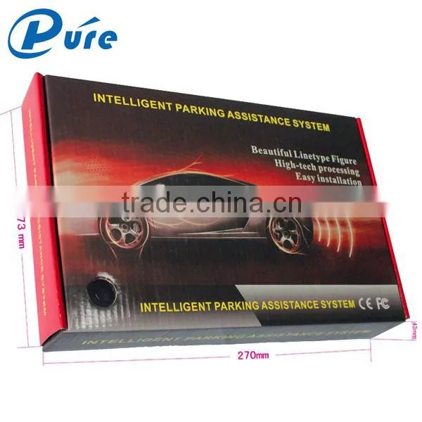 4 Parking Sensor Electromagnetic Parking Assist System Backup Reversing Sensor With LED photo-5